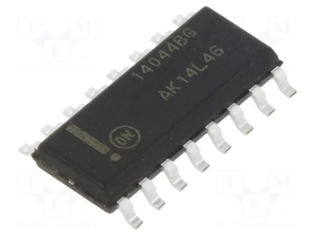 IC: digital; RS latch; Ch: 4; 3÷18VDC; SMD; SO16; -40÷85°C; tube ONSEMI MC14044BDG