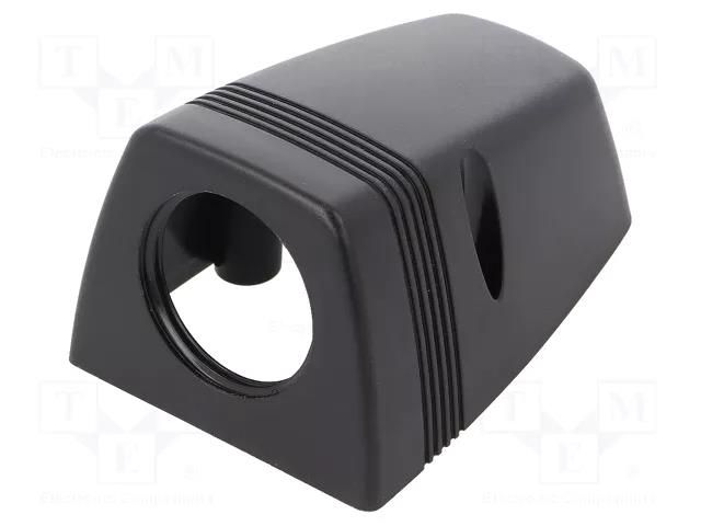 Car lighter socket housing; black SCI A13-142-15