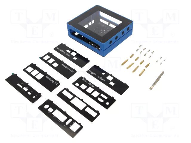Case; aluminium body; BeagleBone,Jetson Nano,Raspberry Pi SEEED STUDIO SEEED-114992152