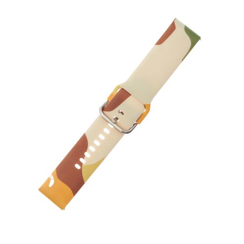 Strap Moro for Samsung Galaxy Watch 45 / 46 / 47 mm silicone bracelet watch band - pattern 16, Hurtel 9145576237564 9145576237564