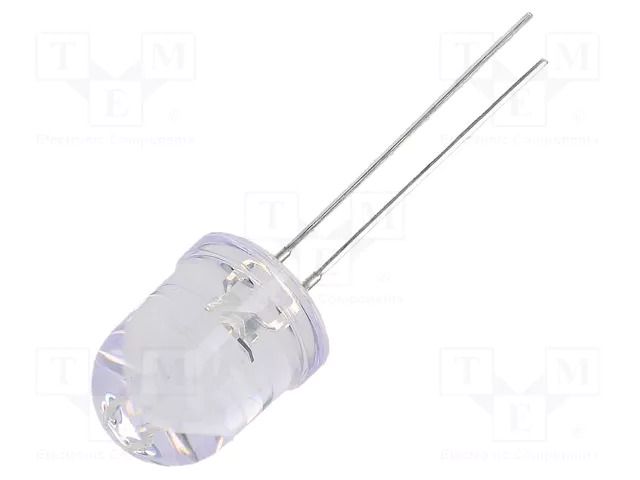 CRLED; yellow; 10mm; 7500mcd; 30°; Front: convex; 5÷20VDC OPTOSUPPLY OSY5MAA131A-CR14