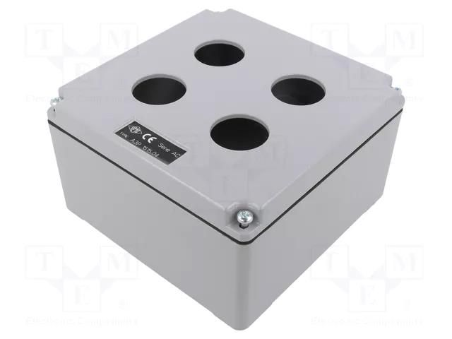 Enclosure: for remote controller; 30mm; IP65; X: 152mm; Y: 152mm ILME ILME-A3P1515.04