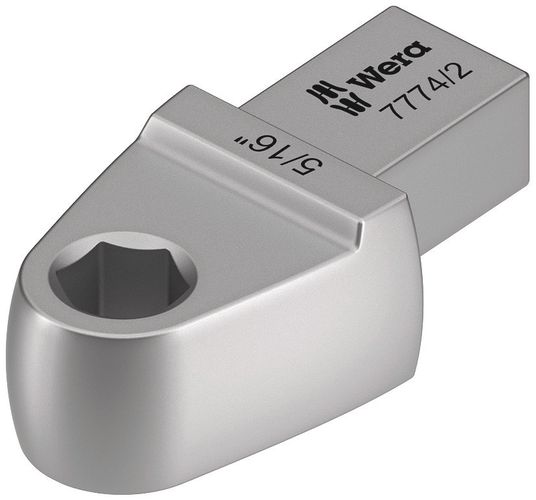 7774/2 Bit adapter insert, 5/16", 9x12 mm, 9x12x5/16"x42,0, Wera 05078641001
