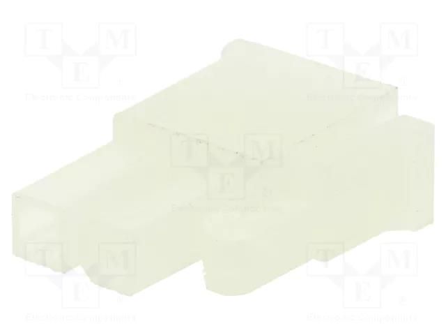 Connector: wire-wire/PCB; plug; female; PIN: 2; N42W; 600V; 4.2mm HSM N42W-02/N