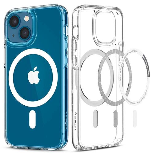 Spigen Ultra Hybrid Mag Case with MagSafe for iPhone 13 mini - White, Spigen 8809811850703 8809811850703