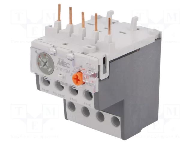 Thermal relay; Series: METAMEC; Auxiliary contacts: NO + NC; IP20 LS ELECTRIC GTK-12M-7-10A