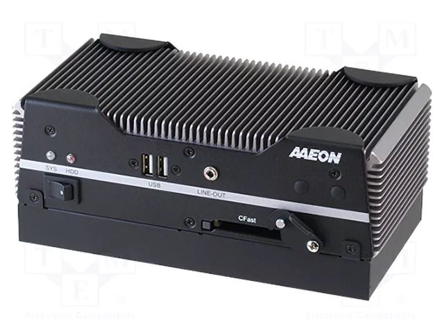 Industrial computer; 12VDC; BOXER; 0BRAM; -20÷55°C AAEON BOXER6614A11010