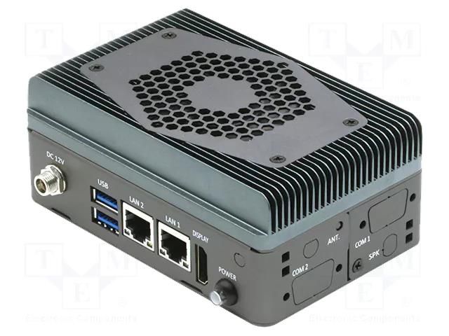 Industrial computer; 12VDC; 10/100/1000Mbps; Pico-ITX TurnKit AAEON PICOKBU4SEMIA10B1