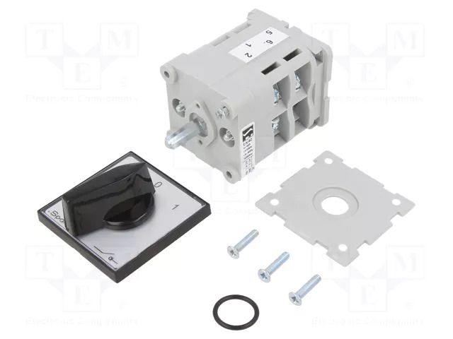 Switch: cam switch; Stabl.pos: 2; 40A; 0-1; for building in; Pos: 2 SPAMEL LK40-2-8211-P03
