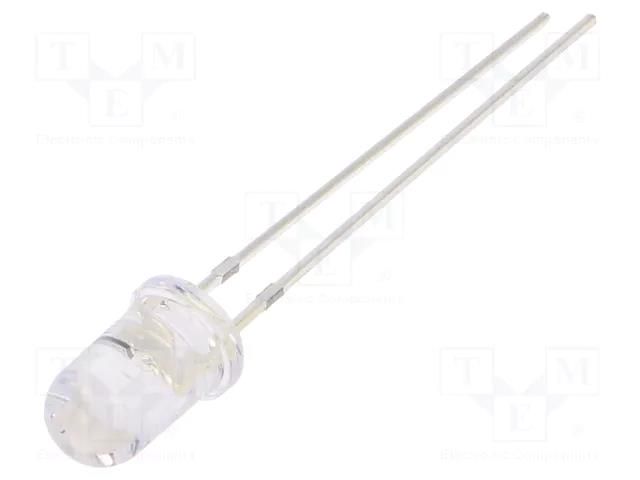 CRLED; blue; 5mm; 12000mcd; 15°; Front: convex; 5.5÷20VDC OPTOSUPPLY OSB5SA5111A-CR14