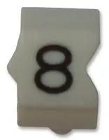 CABLE MARKER, E, SIZE15, NO.8, PK50 STD15W-8