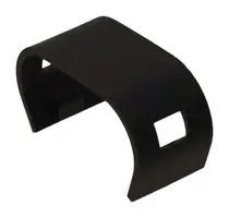 BATTERY HOLDER COVER, PLASTIC, BLACK 1012C