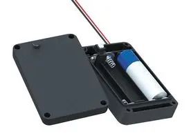 BATTERY HOLDER, AAA X 3, CHASSIS MOUNT 2484SW.