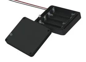 BATTERY HOLDER, AA X 3, CHASSIS MOUNT 2487SW.