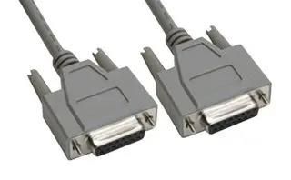 COMPUTER CABLE, D SUB 15 RCPT/RCPT, 5  CS-DSDMDB15FF-005.