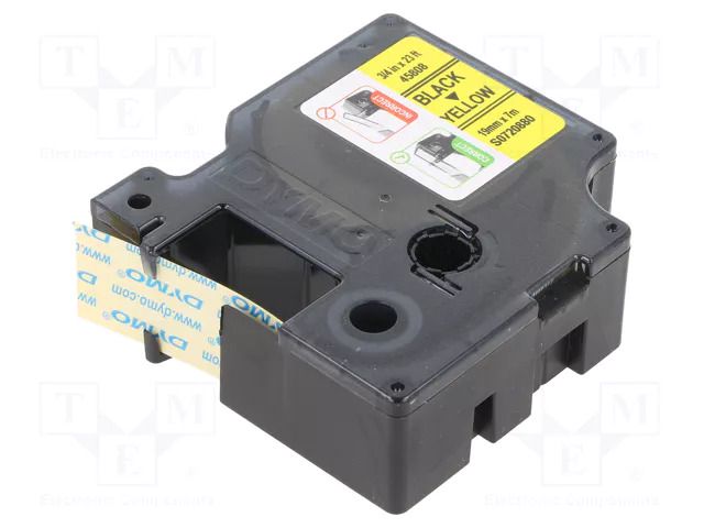 Tape; 12mm; 4m; yellow; LetraTag DYMO DYMO.S0721620