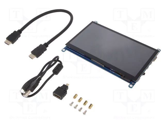 Display: LCD; graphical; 1024x600; 164.9x106.96mm; 7"; 5VDC WAVESHARE WSH-14628