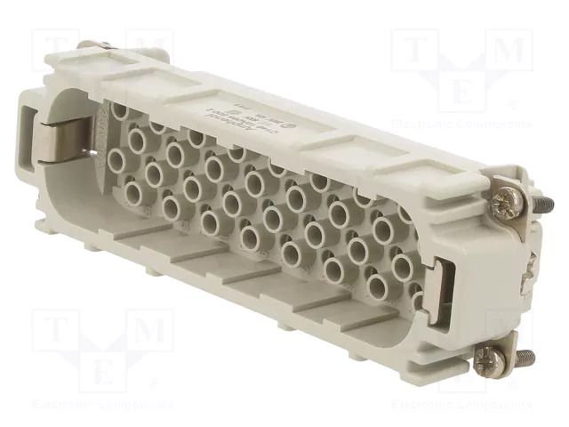 Connector: HDC; contact insert; male; 10A; 250V; PIN: 64; 64+PE AMPHENOL C146-10A0645002
