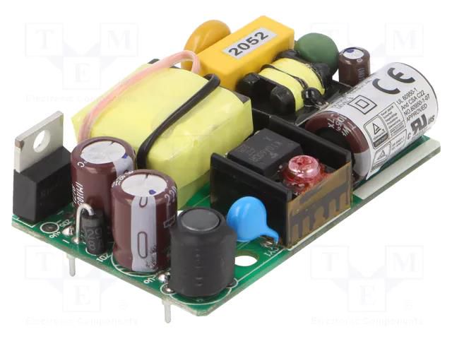 Converter: AC/DC; 20W; Uin: 90÷264VAC; 15VDC; Iout: 1.4A; 84%; CFM21 CINCON CFM21S150