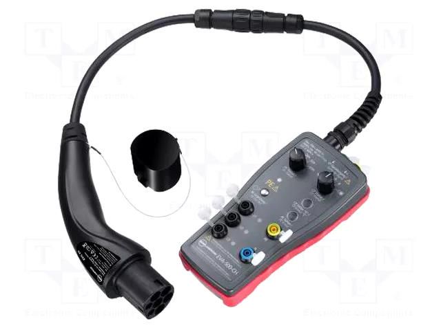 Meter: test adapter kit; IP54; black-red; 250/430V; 10A; 0÷40°C BEHA-AMPROBE EV-520-CH