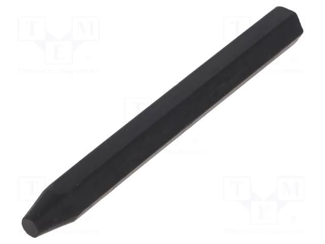 Marker: wax crayon marker; black; 11mm; FM 120 MARKAL MAR-44010600-BK