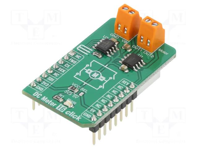 Click board; prototype board; Comp: MCP4161,ZXBM5210 MIKROE MIKROE-4333