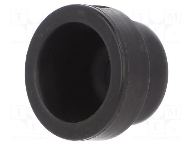 Stopper; 12mm; elastomer; Seal Plug DS; black; -20÷80°C; IP54 HUMMEL HUMMEL-1250120150