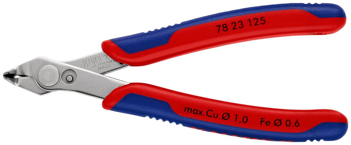 KNIPEX 78 23 125 Electronic Super Knips® with multicomponent handles 125 mm 78 23 125 4003773043096