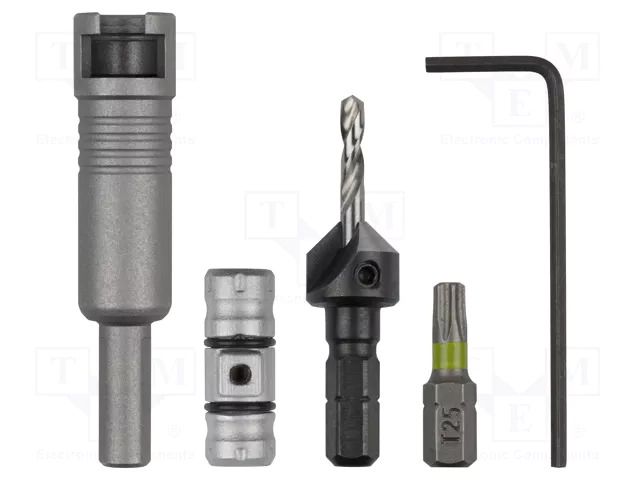 Kit; 1/4"; FLIPBIT WOLFCRAFT WF3082000