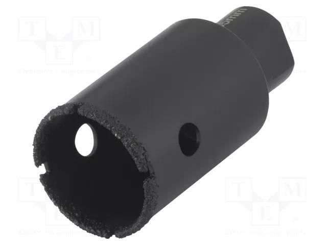 Diamond hole saw; glaze,ceramic tile; CERAMIC WOLFCRAFT WF5943000