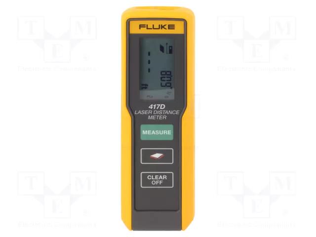 Distance meter; LCD; 0.2÷40m; Meas.accur: ±2mm; -10÷50°C; IP54 FLUKE FLK-417D