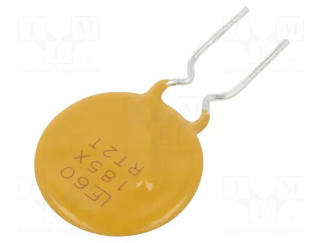 Fuse: PTC polymer; 1.6A; THT LITTELFUSE 60R160XF