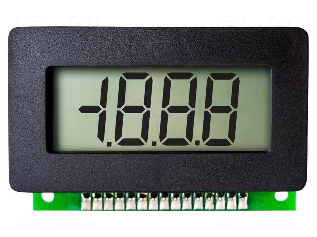 Voltmeter; digital,mounting; 0÷200mV; on panel; LCD; 3,5 digit LASCAR V600-10