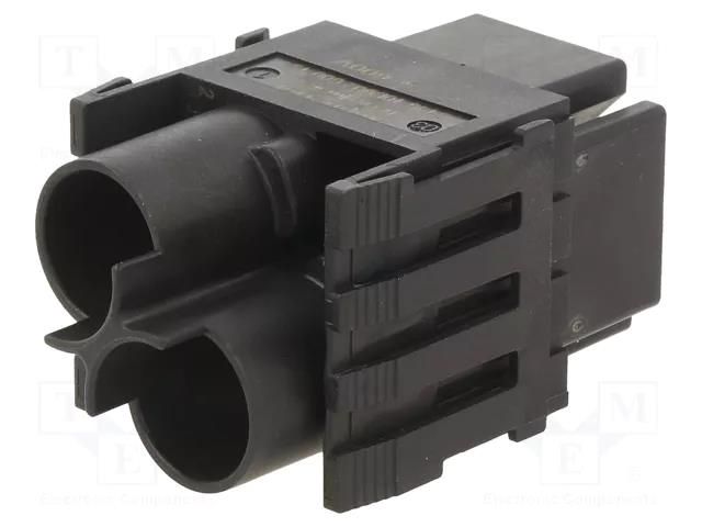 Connector: HDC; module; female; 1kV; PIN: 2; w/o contacts AMPHENOL C146-10B00260015