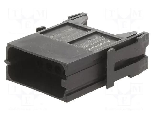 Connector: HDC; module; male; 160V; PIN: 17; w/o contacts AMPHENOL C146-10A01760015