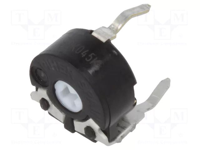 Potentiometer: mounting; single turn,horizontal; 50kΩ; 100mW PIHER PT6KV-503A10