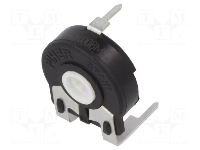 Potentiometer: mounting; single turn,horizontal; 200kΩ; 250mW PIHER PT15NV17-204A
