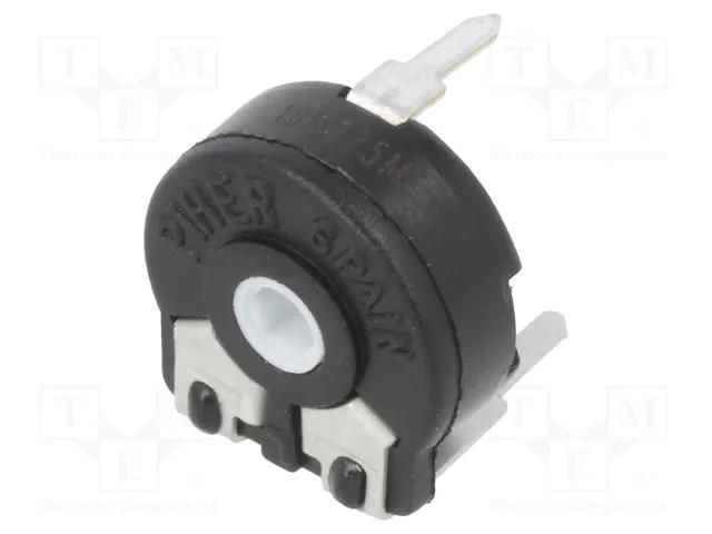 Potentiometer: mounting; single turn,horizontal; 10kΩ; 150mW PIHER PT10MV10-103A