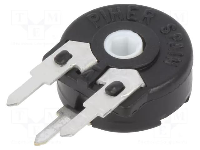 Potentiometer: mounting; single turn,vertical; 100kΩ; 150mW; ±20% PIHER PT10MH01-104A