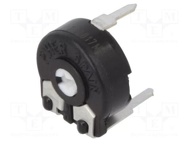 Potentiometer: mounting; single turn,horizontal; 220Ω; 150mW PIHER PT10LV10-221A