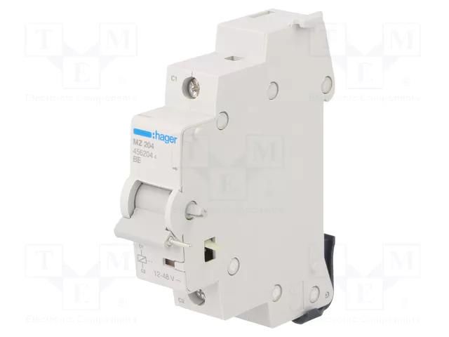 Shunt release; 24÷48VAC HAGER MZ204