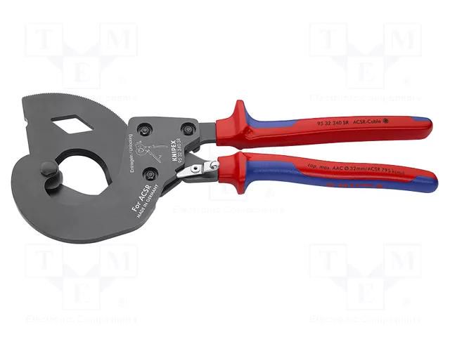 Cutters; 340mm; Tool material: steel KNIPEX KNP.9532340SR