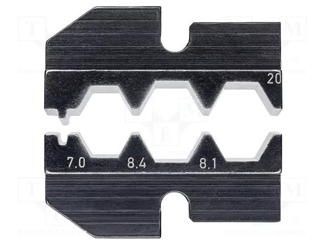 Crimping jaws; F connectors KNIPEX KNP.974920