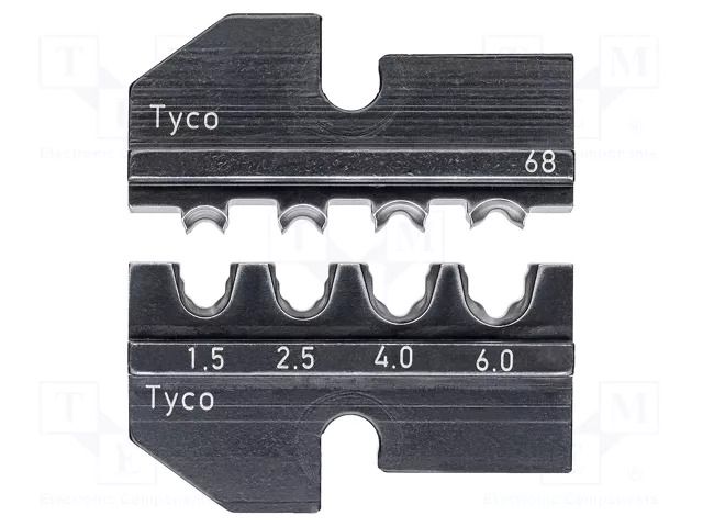Crimping jaws; solar connectors type TE CONNECTIVITY KNIPEX KNP.974968