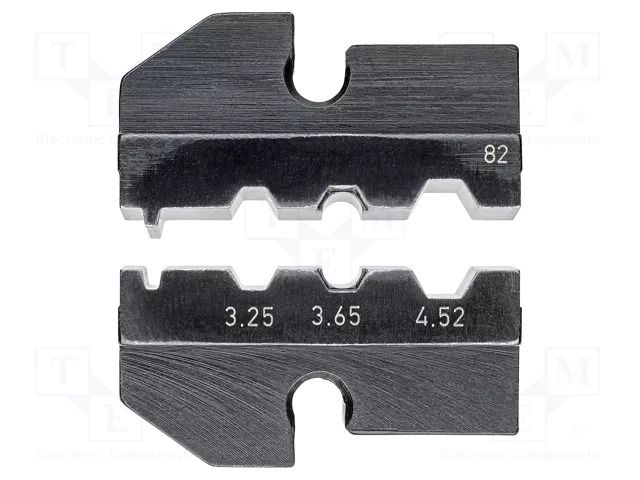 Crimping jaws; Telegärtner,fiber optics connectors KNIPEX KNP.974982