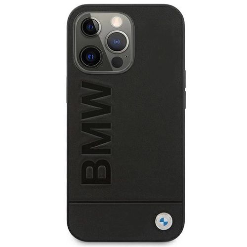 Etui BMW BMHCP13XSLLBK iPhone 13 Pro Max 6,7" czarny/black hardcase Signature Logo Imprint, BMW 3666339022600 3666339022600
