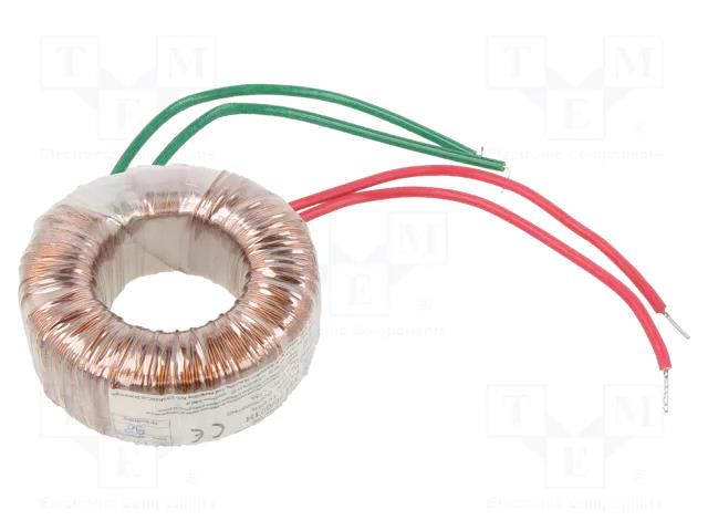 Transformer: toroidal; for halogen lamps; 20VA; 230VAC; 11.5V INDEL TSTH20W-Z