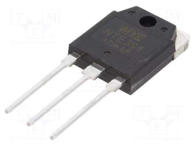 Transistor: NPN; bipolar; 400V; 3A; 100W; TO3PN NTE Electronics NTE394