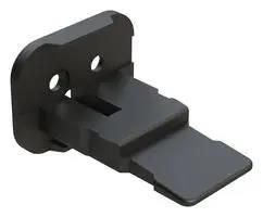 S-WEDGELOCK, B KEY, 2POS, BLACK, 14AWG AW2S-B