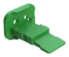 S-WEDGELOCK, C KEY, 2POS, GRN, 14AWG AW2S-C